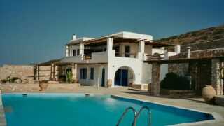 Villa mit Pool : Villa Paros, Immobilien Paros : Verkauf Villa auf Paros mit Pool, wunderbare Meersicht