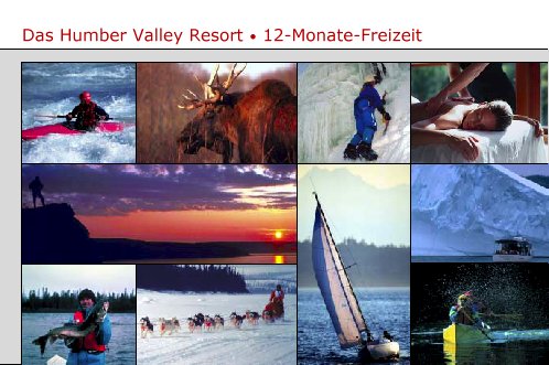 Freizeit : Immobilien Kanada / Neufundland / Deer Lake : Exklusive Chalets im Humber Valley Resort / Golfplatz
