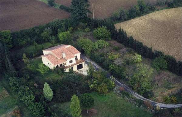 Luftbild : Villa Südfrankreich / Region Languedoc: Verkauf Villa in Castelnaudary nähe Carcasonne / Toulouse