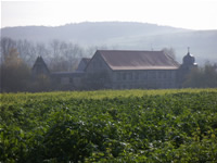 Schloss Unterfranken / Bayern: Verkauf renovierungsbedürftiges Schloss / ehemaliges Wasserschloss bei Bad Kissingen
