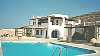 Villa Paros / Griechenland, Immobilien Paros : Verkauf Villa auf Paros mit Pool, wunderbare Meersicht