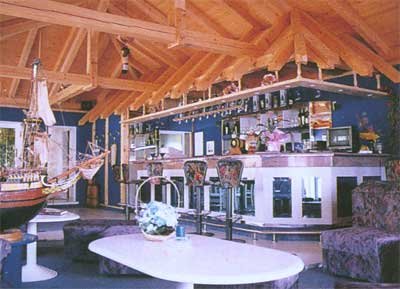 Bar: Verkauf Villa Jesenice, bei Split / kroatische Adria / Kroatien : Freier Meerblick, Pool