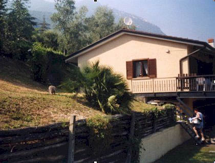 Ansicht DHH: Immobilien Gardasee / Toscolano Maderno : Verkauf DHH / Doppelhaushälte in Toscolano Maderno am Gardasee / Italien