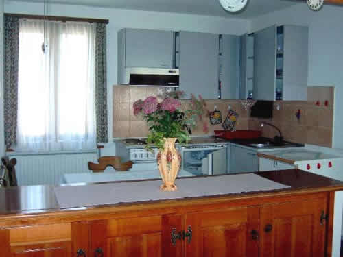 Küche: Rustico Tessin, Piandera im Valcolla, Nähe Lugano: : Rustico in sonniger, idyllischer und ruhiger Lage