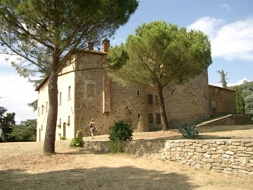 Burg Schloss Italien Toscana Arezzo Herrschaftliches