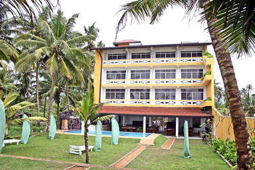Ansicht Hotel Sri Lanka