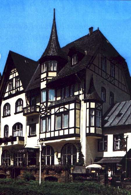 Ansicht : Verkauf Jugendstilhotel bei Cochem / Mosel : Hotel bei Cochem an der Mosel, zentrale, ruhige Lage 