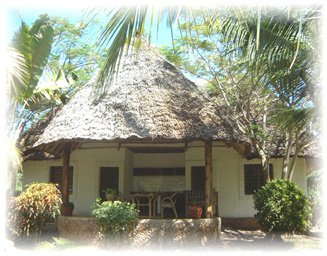 Ansicht Villa : Verkauf Villa / Haus / Appartmentwohnungen Kenia Diani Beach : Bau einer Villenanlage in Kenia an der Diani Beach direkt am Indischen Ozean 