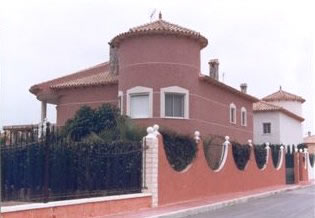Ansicht: Immobilien Benfis Park / Benferri bei Alicante / Costa Blanca: Verkauf Haus / Turmvilla im Benfis Park bei Alicante / Costa Blanca